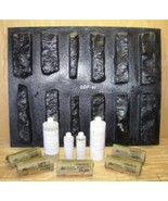 #ODF-72K Drystack Veneer Molds (72) &amp; Supply Kit Make Flat Faced Stone V... - $599.95