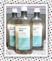 Bath &amp; Body Works Aroma Breathe Deep Eucalyptus 10oz Body Wash Foam Bath... - £31.39 GBP