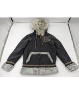 Disney Frozen Broadway Musical Sherpa Jacket Kristoff Fur Hoodie Women S... - $66.69