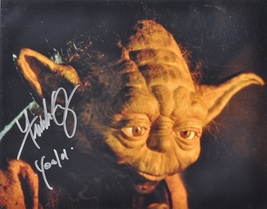 Frank Oz Signed Photo Of Yoda - Star Wars - The Muppets - Jim Henson w/COA - £141.42 GBP
