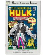 Marvel Milestone Edition: Incredible Hulk #1 (1991) *Cover Art By Jack K... - €9,44 EUR