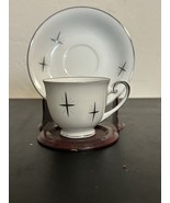 Vtg Cross Star Demitasse Espresso Cup &amp; Saucer Fukagawa - €16,94 EUR