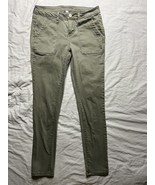 SEVEN 7 Seven7 Women’s Size 4 Agave Green Utility Ankle Skinny Jeans Stretch - $20.00