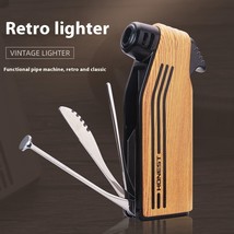 Multifunctional Retro Tobacco Pipe Creative Gas Lighters - $26.99