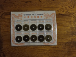 Coin 1644-1911 Chinese Vintage Sealed 10 Coins - €85,99 EUR