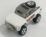 Hot Wheels 2008 Custom Ford Bronco White HW New Models Series Malaysia L... - $2.96