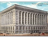 City Hall Cook County Courthouse Chicago Illinois IL UNP DB Postcard Y6 - $2.92