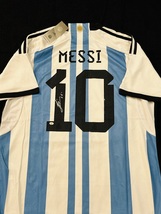 Lionel Messi Signed Argentina Soccer Jersey COA - £473.78 GBP