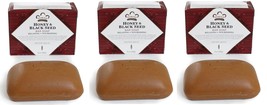 Nubian Heritage   3-Pack   Honey &amp; Black Seed  - Shea Butter Bar- Soaps - £15.09 GBP