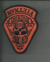 Vietnam Agent Orange For Life Dioxin Skull Motorcycle Embroidered Patch - £23.97 GBP