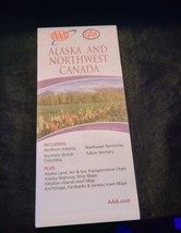 AAA Alaska and Northwest Canada Road Map~12/06-3/08 - £7.11 GBP
