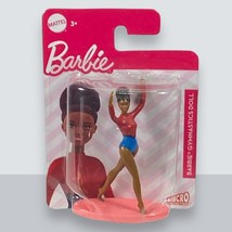 Barbie Gymnastics Doll Micro Figure / Cake Topper - Barbie Collection - £2.10 GBP