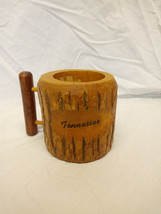 Tennessee Hillbilly Themed Wooden Coffee Mug Novelty Souvenir - £14.99 GBP