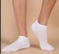 Unisex 12 Pairs Solid Socks, Soft &amp; Lightweight  Thin, Low Cut Ankle Soc... - £14.15 GBP