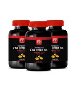 Fish oil Omega 3- NORWEGIAN COD LIVER OIL - Natural relief for anxiety -... - $64.61