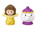 Little People Fisher-Price Princess Belle and Mrs Potts - £7.86 GBP
