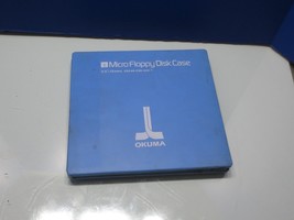 OKUMA LB-25 CNC LATHE MICRO FLOPPY DISC CASE E8048-090-426-1 FLOPPY DISKS - $77.59