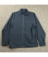 Travis Mathew Jacket Mens Large Blue Full Zip Lightweight Polyester Blend - $730.21 MXN