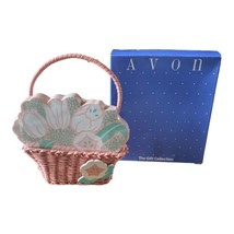 Vintage Avon Spring Notes Wicker Basket With 150 Sheets Of Notepaper *New HTF - £12.02 GBP