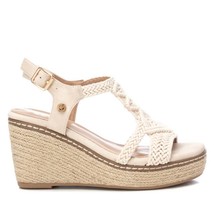 Xti women&#39;s jute wedge sandals by xti 142834 in Ice - £72.45 GBP+