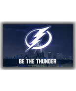 Tampa Bay Lightning Hockey Tampa city Flag 90x150cm 3x5ft  banner - £11.72 GBP