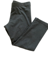 DKNYC XL Cotton Rich Stretch Knit Pull On Longer Length Legging Capris. - $16.82