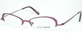 Eye Eye Denmark Eyekons Collection K.70A Col.K Plum Eyeglasses 47-16-140 (Notes) - £23.71 GBP