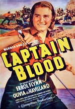 Captain Blood Movie Decorative Poster.Home Graphic Art room Design. 4165 - £13.66 GBP+