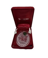1994 Waterford Crystal 3&quot; Oval Disney Christmas Ornament Mickey &amp; Minnie... - $54.88 CAD