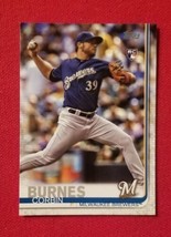 2019 Topps Corbin Burnes Rookie Rc #94 Milwaukee Brewers Free Shipping - $2.49