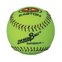 Easton Incrediball 12&quot; Neon SoftStitch Training Softball - $59.73