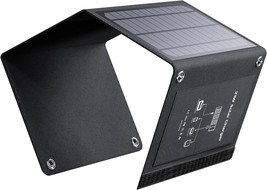 MARBERO-Portable-Foldable-Solar-Panel-Charger Camping Adventures, Power Outage,  - £48.10 GBP