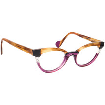 Anne Et Valentin Eyeglasses Kroma 1557 Brown/Amethyst Cat Eye France 49[... - £262.88 GBP