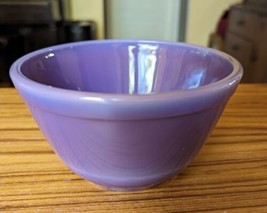 Mosser Glass Mixing Bowl 20oz Eggplant Purple 5.5&quot; diameter x 3.5&quot; tall - £16.73 GBP
