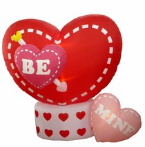 Valentine&#39;s Day Inflatable Animate Hearts Be Mine Indoor Outdoor Yard Decoration - £76.40 GBP