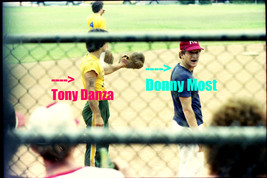 MDA CELEBRITY SOFTBALL GAME 1978 CANDID 4 X 6 Photo #11 TONY DANZA &amp; DON... - $5.00
