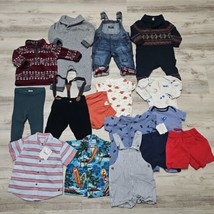 Boys Clothes Lot Baby 6M 6-12m 9-12M 16pcs Premium Mixed Season Outfits Sets - $37.42