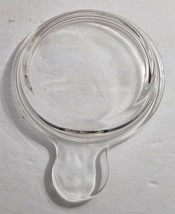 Vintage Pyrex P240C Clear Glass Casserole Replacement Lid #43 - £14.98 GBP