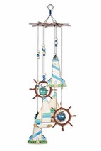 Sunset Vista Designs Kathy Hatch Sailing Collection Wind Chime, 24&quot; - £22.49 GBP