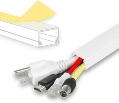 Cord Cover + 32 Pcs Connectors for Max 4 Cables 315” w/ 32 Pcs Connectors NEW - £24.70 GBP