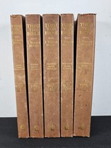 Thru The Bible Hardcover 5 Volume Set  J. Vernon Mcgee Study Reference - £69.62 GBP