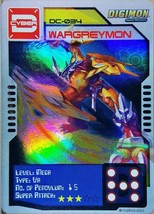 Bandai Digimon S1 D-CYBER Card Special Holographic Wargreymon B - £55.35 GBP