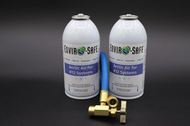 Arctic Air, Auto AC Coolant Refrigerant Support, 2 cans &amp; Brass Charging... - $30.50