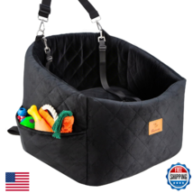 FurFrolic Dog Car Seat for Small Dogs Memory Foam Booster Thick Cushion ... - $63.66