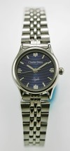 Charles Delon Reloj de Mujer Acero Inoxidable Plata Agua Res Batería Azul Cuarzo - £15.61 GBP