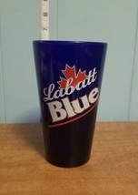 Labatt Blue Pint Glass 5.75&quot; Tall Cobalt Blue GREAT LOOKING GLASS - $9.70