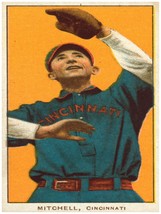 3848.MItchell,Cincinnati Baseball Player Poster from early sport card.art design - £12.67 GBP+