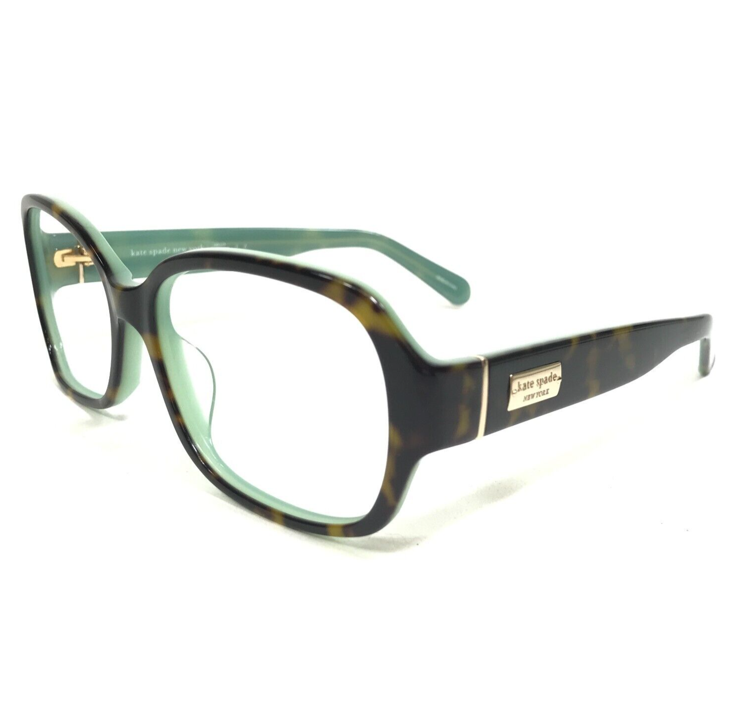 Kate Spade Sunglasses Frames AKIRA/P/S TJAVW Green Tortoise Oversized 54-17-130 - $55.89