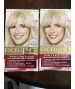 2XL&#39;Oreal Paris Excellence Permanent Hair Color 9 1/2 NB Lightest Natura... - $19.03 CAD