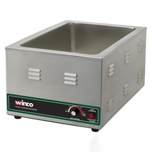 Winco Fw-S600 Electric Food Cooker/Warmer, 1500-Watt,Stainless Steel,Medium - £163.75 GBP